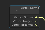 vertex normal input